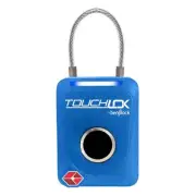 TechLok™ TouchLok by BenjiLock TSA-Approved Fingerprint Travel Lock