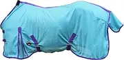 CHALLENGER 70" Horse Fly Sheet Summer Spring Airflow Mesh Turquoise 7336