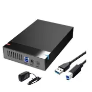 3.5 Inch SATA to USB 3.0 HDD Case - External Hard Drive Enclosure, Data4230