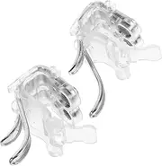 LABRIMP 1 Pair Mobile Game Controller Triggers Lightweight Shooting Accessory for Enhanced Accuracy Compatible with Phones for Competitive Gamers the Go
