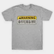 Warning Offensive Lockout Movie Shirt Made in USA T-Shirt M-3XL