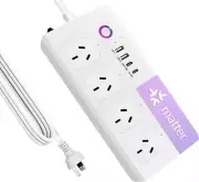 Matter Power Strip, Smart Power Board, Surge Protector with 5ft Extension Cord,