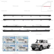 Fits Toyota Land Cruiser GRJ79 2012 2017 Set 4Dr Outer Door Glass Weatherstrip