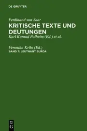 Leutnant Burda by Veronika Kribs (German) Hardcover Book