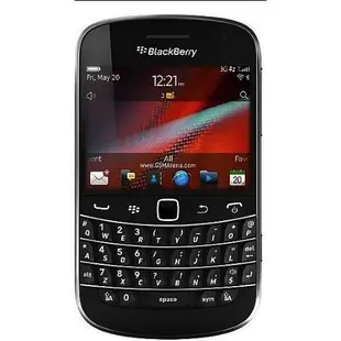 未用新品 經典機 黑莓機 BlackBerry Bold 9900 黑色版 觸控 鍵盤雙控 商務機種 古董手機北市可面交