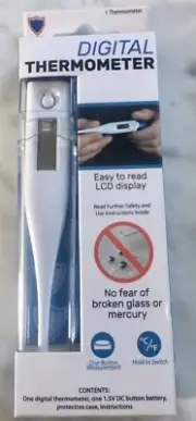 LCD Medical Digital Thermometer Factory Sealed Easily Test Childers Temperature