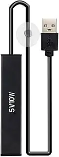 10W Mini Aquarium Heater USB Charging for Small Fish Tank Heater Easy Install Easy to Use
