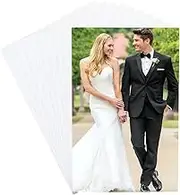 CRASPIRE 10Pcs Sublimation Metal Photo Blanks 5.9 x 3.9'' 0.5mm Thick Aluminum Picture Sign Plate White Pearlescent Heat Transfer Aluminums Blank DIY Wall Room Decor Poster Frame Craft Custom Gift