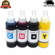 04 Color Refill Ink Bulk for Epson Workforce/Epson Expression Printers Brand New