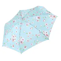 在飛比找Yahoo奇摩購物中心優惠-RAINSTORY和風櫻花抗UV手開迷你口袋傘