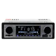 Single 1Din Car Stereo Radio MP3 Player Bluetooth USB AUX In-Dash Remote Control (for: Honda Civic)