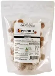 NATURE'S GOODNESS Propolis with Manuka Honey Lozenges (High Strength) Aniseed Flavour 200g