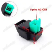 5 Pin AC CDI For 50cc 70cc 110cc 125cc Pit Dirt Bike Quad ATV Kazuma Taotao Sunl