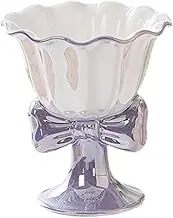 STARTIST Trifle Bowl for Ice Cream, Fruit, and Pudding for Parties and Homes, Violet