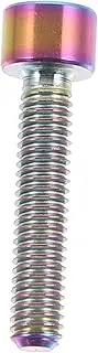 GOOHOCHY Spare Wheel Bolt for Bike Stem Metal Stem Bolt for Bicycle Wheels M4x20mm Tapered Bolt Bike Accessory Sturdy Metal Screw
