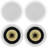4 x 6.5in Selby in Ceiling Speakers Synthetic Fibre 100W CS608