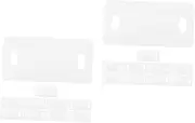 Cabilock Sets Blinds Repair Kit Vertical Blind Slats Replacement Blackout Slats Patio Door Clips Cm Pcs