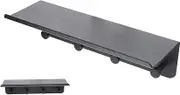 Cabilock 1 Set Wall Mounted Key Shelf with Hooks Bathroom Rack for Sleek Key Hanger for Home Office and Bathroom Essentials