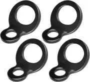 Multi-Purpose Tie-Down Anchors Hooks- Stainless Steel Tie down Strap Rings for D