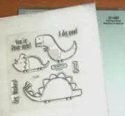 CTMH B1486 DARLING DINOS ~ Fun Dinosaurs, You're Dino-mite! I Dig You, Big Wish