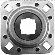 ST208 Flange Bearing For Disk Harrows 1-1/8" Square , 1-1/4" Round Axle Shafts