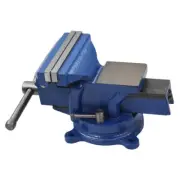New 4in Bench Vise W/ Anvil Swivel Locking Base Tabletop Clamp Heavy Duty Steel