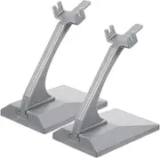 KALLORY 2Pcs Aircraft Model Display Stand Lightweight Desktop Holder for Plane Models Elegant Support Base for Home Office Decor