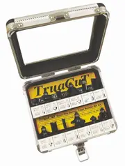 Truacut TSPK124 - Router Bit Kit 12 Piece