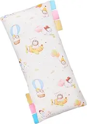 Toddler Bamboo Viscose Pillow with Pillow Case - Luxuriourly Soft, Nursery Pillow, Bed Pillow, Penguin Flying Adventure, M (7.09"x14.96")