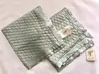 FINO LINO Linen and Lace Set of 2 Euro Sham 26”x 26” Baby Green Sage Pillow Case