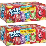 LOT OF 2Kool-Aid Jammers Variety Pack OF 40 6 oz.- NO SHIP TO CA
