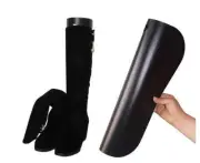 2 Pairs 10 Inch Plastic Long Boots Automatic Stand Support Shoe Tall Insert Pads