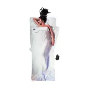 COCOON - Premium - TravelSheet Silk/Egyptian Cotton 86"x35" Natural