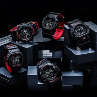 【CASIO 卡西歐】G-SHOCK 強悍當兵系列運動腕錶-42.8mm 母親節 禮物(DW-5600HR-1)