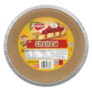 Keebler Ready Crust 9-Inch Graham Cracker Pie Crusts, Premade Pie Crusts for Bak