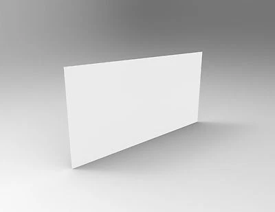 WHITE 3mm Acrylic Perspex SHEET 2440mm x 1220mm - Weddings Events Displays Frame