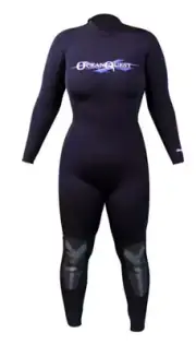 Ocean Quest 3/2mm Premium Super-Stretch Titanium Wetsuit New! WOMENS SMALL
