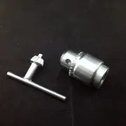 Shank Drill Bit Chuck with Key - 3/8 Inch