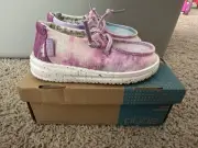 Hey Dude Toddler Girl Unicorn Shoes Size 6 NIB