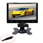 Ultra Thin 7" TFT LCD Screen Color Audio HDMI VGA Car Rear View Monitor 800x480
