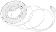 Ethernet Cable CAT6 Gigabit Twisted Pair Flat Copper Wire for Home Office Network Connection (25m)