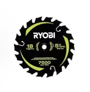 Ryobi 5-1/2 in. 18T Thin Kerf Carbide Circular Saw Blade-Free Shipping!