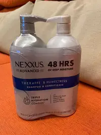 在飛比找Yahoo!奇摩拍賣優惠-NEXXUS終極保濕洗髮精+潤髮乳各一瓶946ml   12