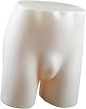 Panty Mannequin Hip Display Stand Multifunctional Accessories Holder Underwear Model for Cloakroom Exhibition Craft Shows Men , Skin Color