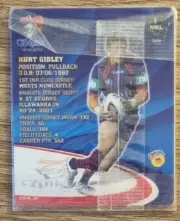 NRL The Footy Frames Tazo ~ Kurt Gidley ~ Newcastle Knights ~ A 29/64 Free post