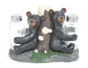 Black Bears Salt and Pepper Set