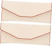 2pcs Small Tweezers Case for Eyelash Extensions Portable Storage Bag for Eyelash Grafting Makeup Tools Stylish Organizer for Tweezers Scissors Lash Brushes Versatile Storage