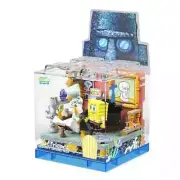 Spongebob Building Blocks Box Room Model Assembled Toy Ornaments Children Gift B