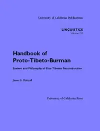 在飛比找博客來優惠-Handbook of Proto-Tibeto-Burma