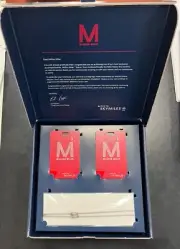 Delta Medallion 3 Million Miler Metal Luggage Tags w/ Metal Attachments